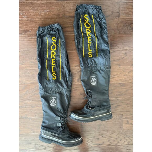 Vintage Kaufman Sorel One of a Kind Expedition Wading Snow Boots size 9 - Picture 1 of 9